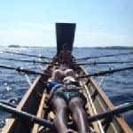 Segelsetzen vor Kloster Valamo 2014