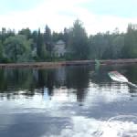 holzfloss versenkt tonne saimaa 2014