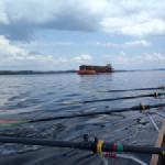 jonathan mit holzfrachter finnland 2014