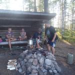 rastplatz hikaniemi saimaa 2014