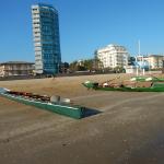 lido jesolo ruderboote am strand 2014