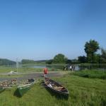 Ruderboote an der Warthe 2014