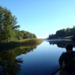 Hannes auf der Havel bi Burgwall 2015