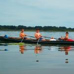 Ruderzweier auf dem Schwielochsee 2015