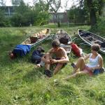 Pause im Spreewald 2015