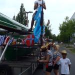 Festumzug Teltow 2015 Bootsanhaenger