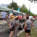 Festumzug Teltow 2015 Gondoliere Ruderclub