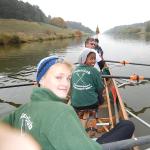 Rudervierer auf der Scheitelhaltung des Main Donau Kanals 2015