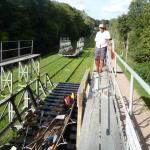 Bootswagen auf der schiefen ebene 2015