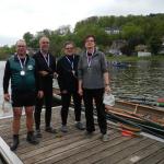 Erwachsenen Vierer Wesermarathon 2015