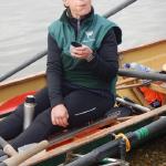 Maria im Boot Donau 2016