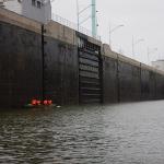 Schleuse Freudenau Wien Donau 2016