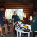 biwakplatz mit Holzherd finnland 2016