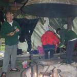 feuerstelle summa nach dem regen finnland 2016