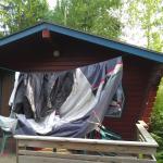 zelte trocknen kuopio finnland 2016