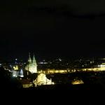 Blick vom Hradschin auf Prag Moldau 2016