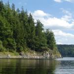 Bleilochtalsperre Nebenarm 2017