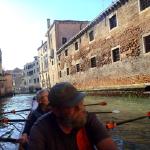 Ruderboot mitten in Venedig Blog Po 2017
