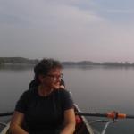 Simone auf dem Po 2017 Blog