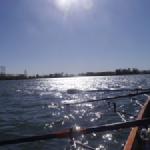 auf dem Weg zur Schleuse Po Blog 2017