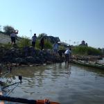 Ablegen Apatin Donau 2017