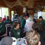 Fruehstueck Campingplatz Donau 2017