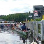 Niederfinow mit Ruderern 2017