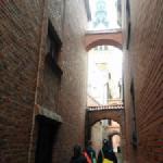 Gasse in Elblag 2017