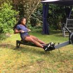 Ruderergometer beim RC KST 2017