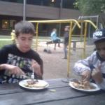 Abendessen Jugendherberge Luebben 2017