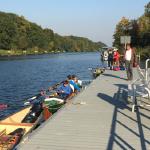 Schleuse Kleinmachnow Start zum Spreewald 2017