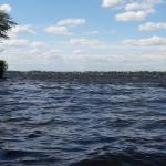 Muegelsee bei Sturm Dahme Spree 2018