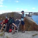 Ruderer auf der Klippe 2018