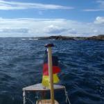 enge Durchfahrt zwischen den Klippen 2018