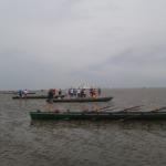 Osteriff Ruderboote Frachter 2018