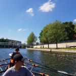 Bundeskanzleramt mit Ruderbooten 2019