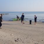 Adriastrand erster Januar 2020