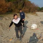 Melina mit Treibgut Po 2020