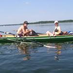 Ruderboote auf den Masurischen Seen P09