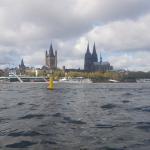 Koeln Stadtdurchfahrt Rhein 2019