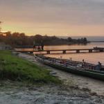 Sonnenuntergang am Ijsselmeer 2019