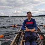 Isabel im Boot 2019