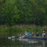 Proberudern im Regen Tag der offenen Tür 2019