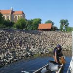 Nirina vor Kloster in Pyzdry Warthemarathon 2019