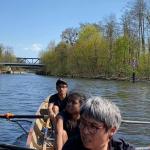 Familienmannschaft fuer die letzten 30 km zum Aequatorpreis 2020