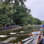 Ruderboote auf dem Rhin Altruppin 2020