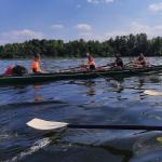 Kinderruderboot auf dem Seddin 2020