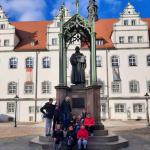 Ruderer in Wittenberg Elbe 2020