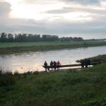 Torgau am Steg Elbe 2020