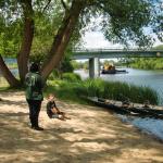 Mittagspause in Milow 2020